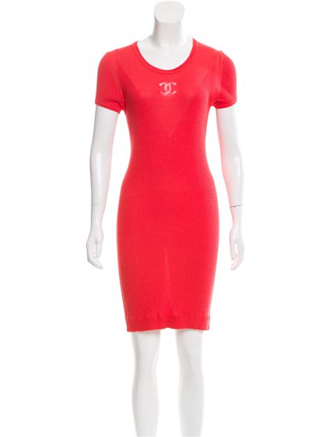 chanel formal dresses|chanel dress with logo pink.